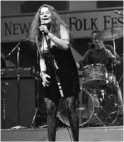Janis at Newport - Photo &copy; Bruce Jackson