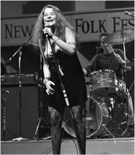 Janis at Newport - Photo &copy; Bruce Jackson