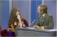 Janis at Dick Cavett TV show